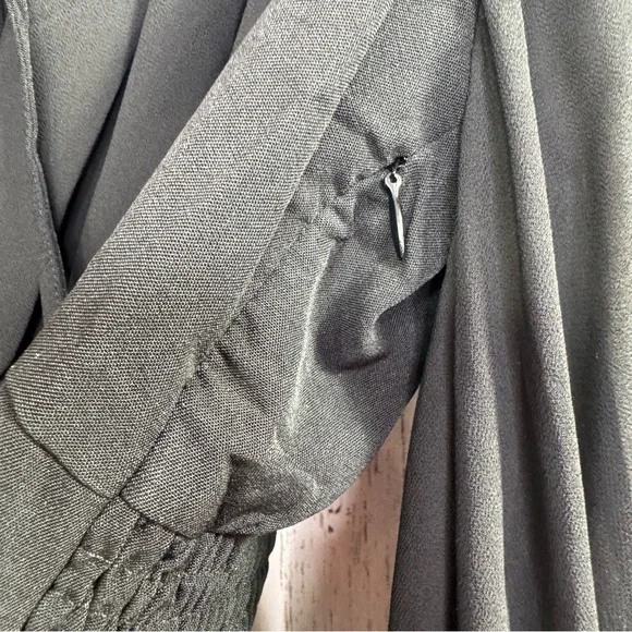 Scarlett Darkness Black Gothic Maxi Dress Witchy Dark Academia Whimsigoth Soft - Picture 13 of 16